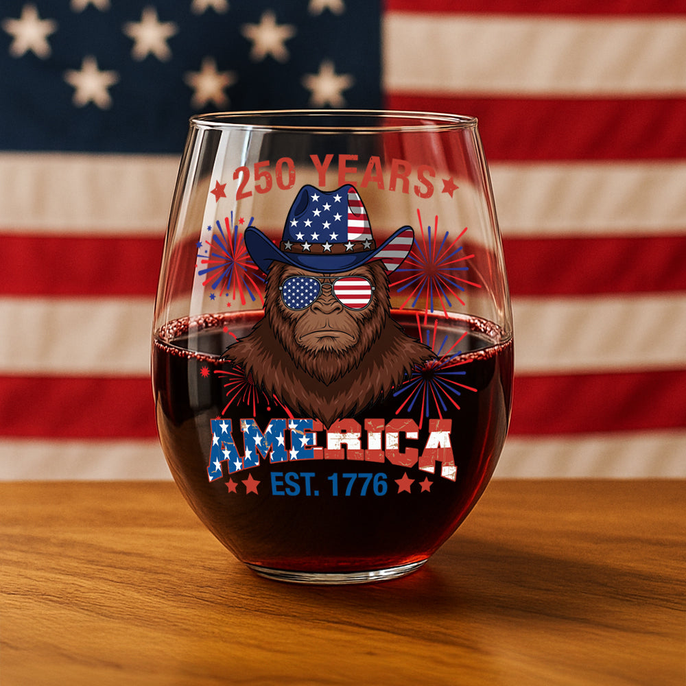 America 250 Years Wine Glass TH10 894629