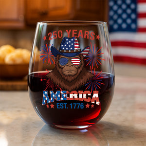 America 250 Years Wine Glass TH10 894629