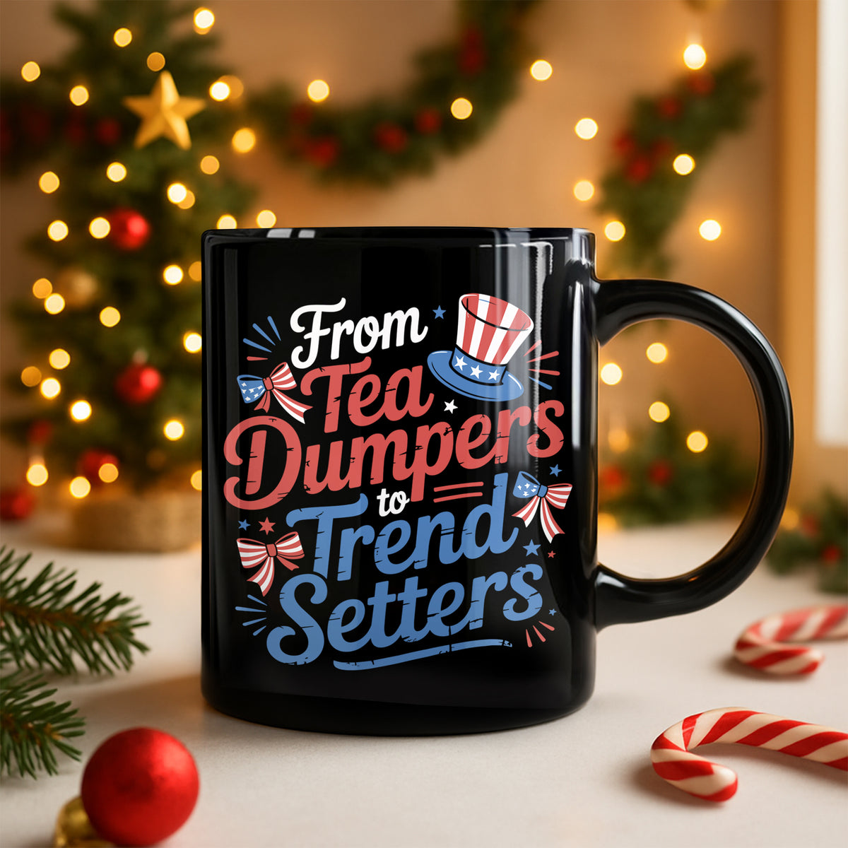 USA 250th Anniversary 250 Years of Freedom America Black Mug HO82 894526