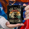 250 Years Of America Black Mug TH10 894617