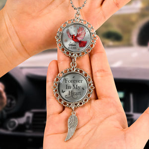 Forever In My Heart Personalized Memorial Hanging Ornament With Charm HA75 891982