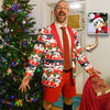 Custom Cat Photo With Christmas Pattern Family Men's Suits HO82 900430