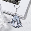 Mischief Cat Interactive Keychain Funny Wiggling Keychain with Rotating Cats Eggs Hilarious Gift for Cat Lovers HA75 922138