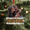 Custom Funny Photo Bestie Photo Christmas Tree Acrylic Ornament LM32 895953