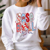 Brushstroke Baseball Mom Coquette Family Bright Shirt HO82 893544
