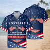 Custom Name USA 250 Years Semiquincentennial 1776-2026 Hawaii Shirt LM32 899543