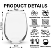 Custom Family Bunny Easter Personalized Wine Glass TH10 892509