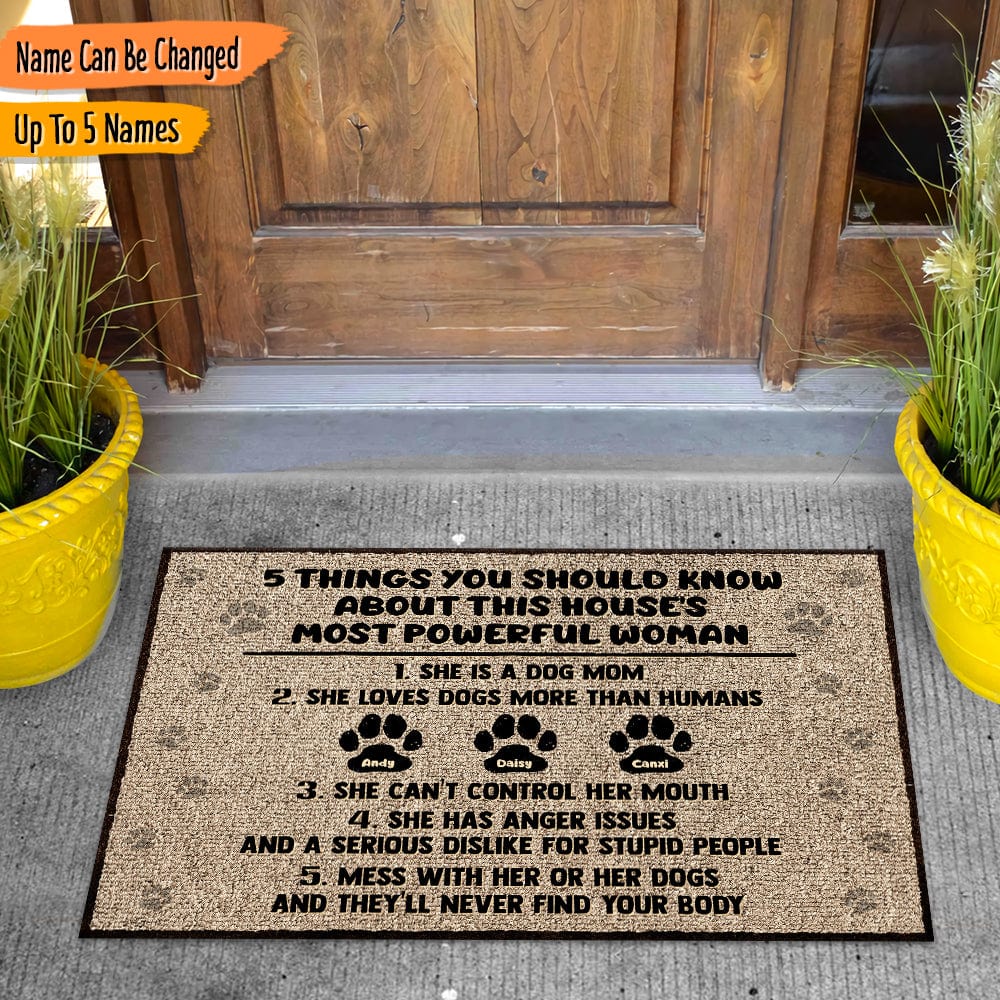GeckoCustom 5 Things You Should Know About This House's Most Powerful Woman Doormat K228 HN590