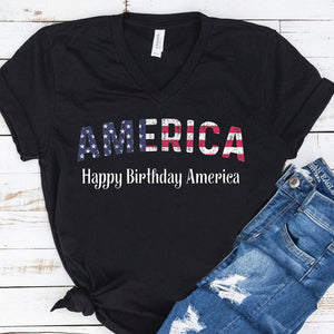 GeckoCustom America Independence Day Personalized Custom 4 Th Of July Shirt H373