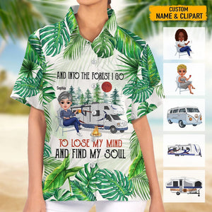 GeckoCustom And Into The Forest I Go Hawaii Shirt N304 HN590