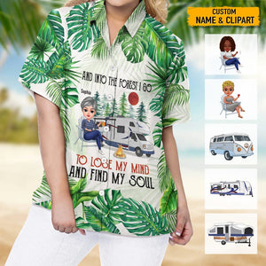 GeckoCustom And Into The Forest I Go Hawaii Shirt N304 HN590