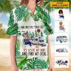 GeckoCustom And Into The Forest I Go Hawaii Shirt N304 HN590