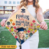GeckoCustom Be Fearless In The Pursuit Of What Sets Your Soul Of Fire Graduation Topper HN590 9.5"x9.5"