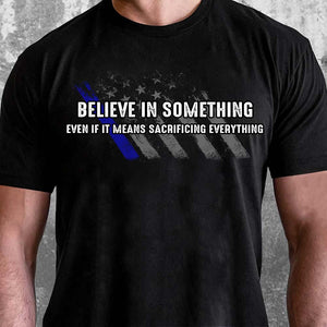 GeckoCustom Believe In Something Veteran Shirt HN590