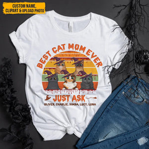 GeckoCustom Best Cat Dad Ever Just Ask Cat Shirt N304 HN590