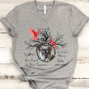 GeckoCustom Best Friends Are Never Forgotten Dog Shirt