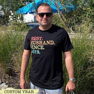 GeckoCustom Best Husband Custom Year Family Shirt HN590