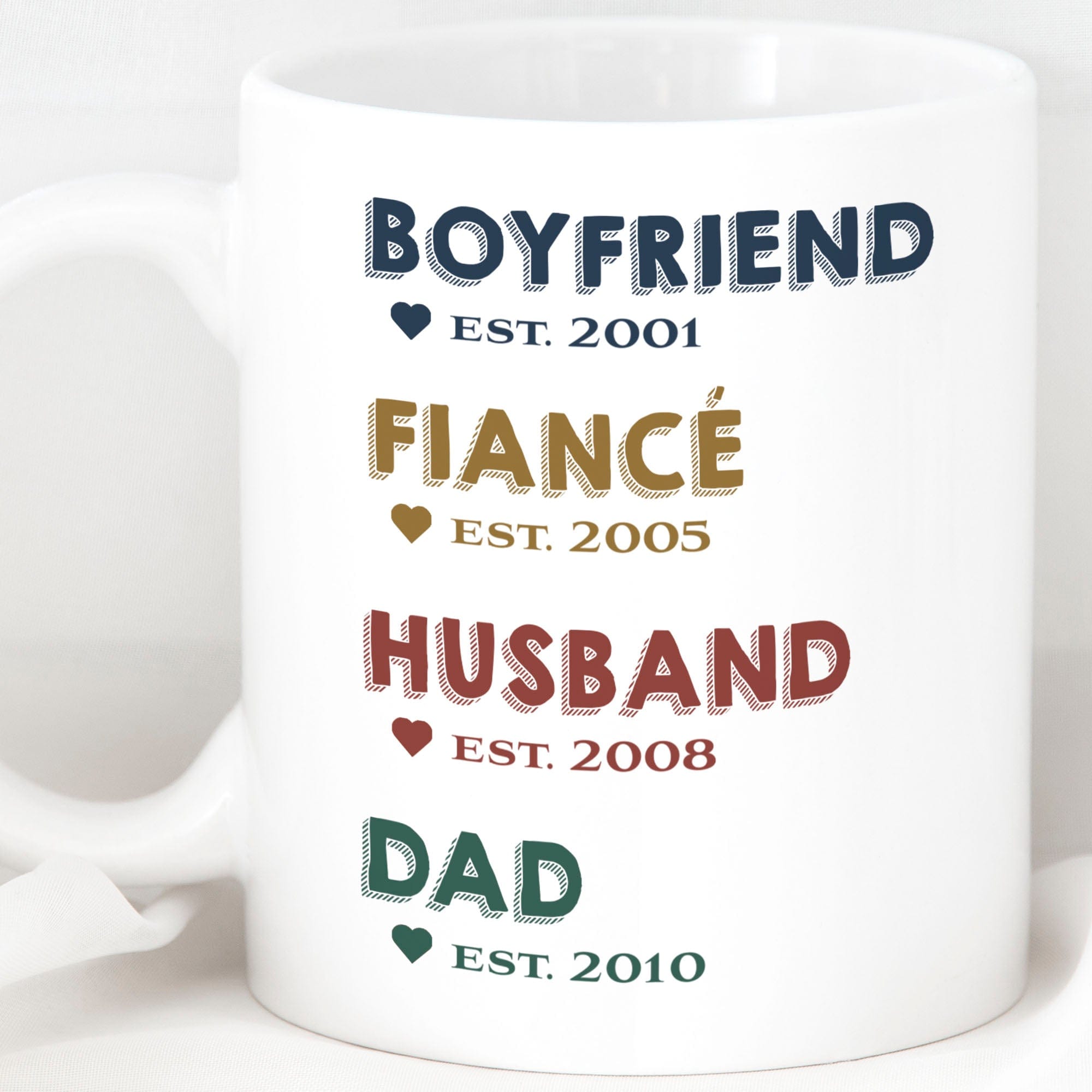 GeckoCustom Boyfriend, Fiance, Husband, Dad Mug, Pregnancy Announcement, Pregnancy Reveal First Time Dad Gift, Husband to Daddy, Custom New Daddy Gift C296 11oz