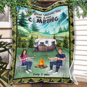 GeckoCustom Camping Camping Blanket, Camping Gift HN590