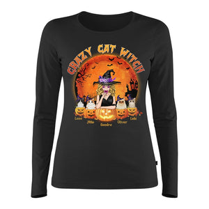 GeckoCustom Crazy Cat Witch Cat Shirt N304 HN590