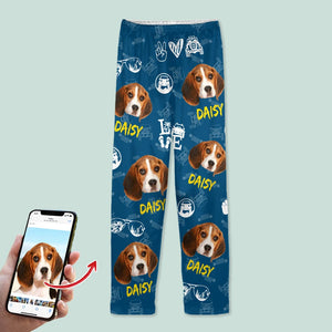 GeckoCustom Custom Dog Cat Photo Offroad Pajamas N304 HN590 For Kid / Only Pants / 3XS