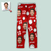 GeckoCustom Custom Face Photo And Name Baseball Pajamas T286 HN590 For Kid / Only Pants / 3XS
