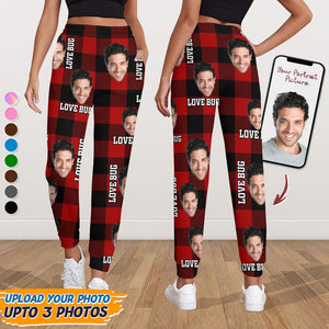 GeckoCustom Custom Face Photo Christmas Gift Sweatpants K228 HN590