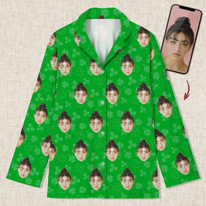 GeckoCustom Custom Face Photo Irish Pajamas K228 HN590