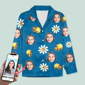 GeckoCustom Custom Face Photo With Accessories Pajamas T368 HN590