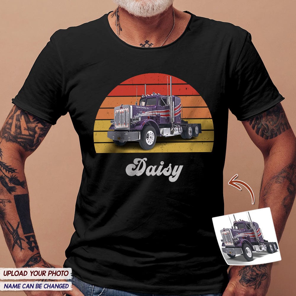 GeckoCustom Custom Photo Big Truck Vintage Car Shirt T286 HN590