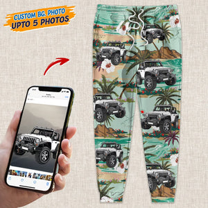 GeckoCustom Custom Photo Car Men and Women's Sweatpants N304 HN590