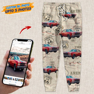 GeckoCustom Custom Photo Car Men and Women's Sweatpants N304 HN590