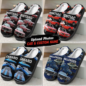 GeckoCustom Custom Photo Classic Car Slipper N369 HN590