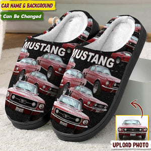 GeckoCustom Custom Photo Classic Car Slipper N369 HN590