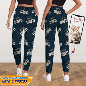 GeckoCustom Custom Photo Dog Cat Dad Mom Pet Sweatpants N304 HN590