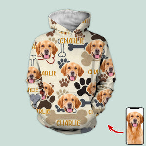 GeckoCustom Custom Photo Dog Cat For Pet Lover Hoodie&Sweatpants