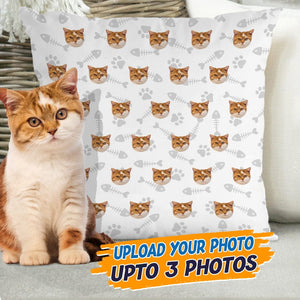 GeckoCustom Custom Photo Dog Cat For Pet Lover Pillow K228 HN590