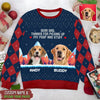 GeckoCustom Custom Photo Dog Cat Thanks For Picking Up My Poop AOP Ugly Sweatshirt K228 HN590