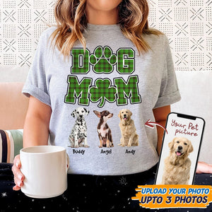 GeckoCustom Custom Photo Dog Mom Shirt K228 HN590