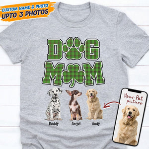 GeckoCustom Custom Photo Dog Mom Shirt K228 HN590