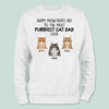 GeckoCustom Custom Photo Happy Moewther's Day To The Most Purrfect Dad Mom Ever N304 889085