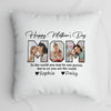 GeckoCustom Custom Photo Happy Mother's Day To My World Pillow K228 889117