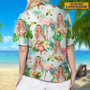 GeckoCustom Custom Photo Human Portrait Hawaii Shirt N304 HN590