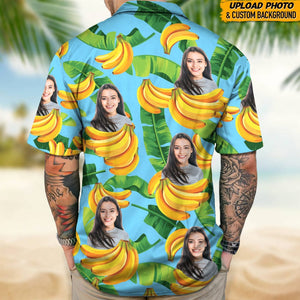 GeckoCustom Custom Photo Human Portrait Hawaii Shirt N304 HN590