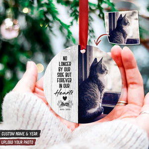 GeckoCustom Custom Photo I'll Hold You In My Heart Dog Cat Wood Ornament K228 HN590