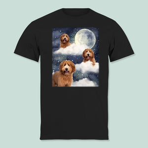 GeckoCustom Custom Photo Memorial Dog Cat Shirt K228 HN590 Premium Tee (Favorite) / P Black / S