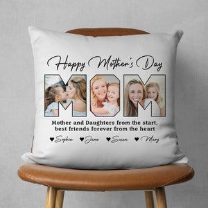 GeckoCustom Custom Photo Mother And Children Best Friends Forever Pillow N304 889135