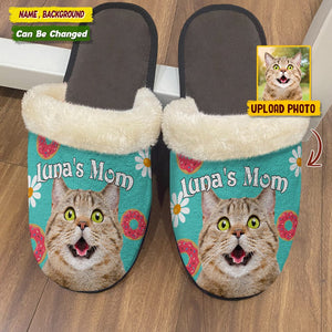 GeckoCustom Custom Photo People Plush Slippers T368 HN590