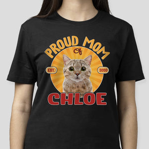 GeckoCustom Custom Photo Proud Mom And Dad For Cat Lover N304 889121