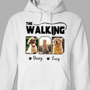 GeckoCustom Custom Photo The Walking Dad Dog Bright Shirt K228 889086